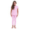 Girls summer pajama set Rose t-shirt + Pants